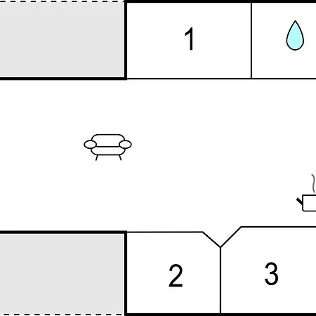 Сasa de vacaciones Kystvej Bjert Ix