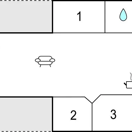 Kystvej Bjert Ix Сasa de vacaciones Binderup Strand